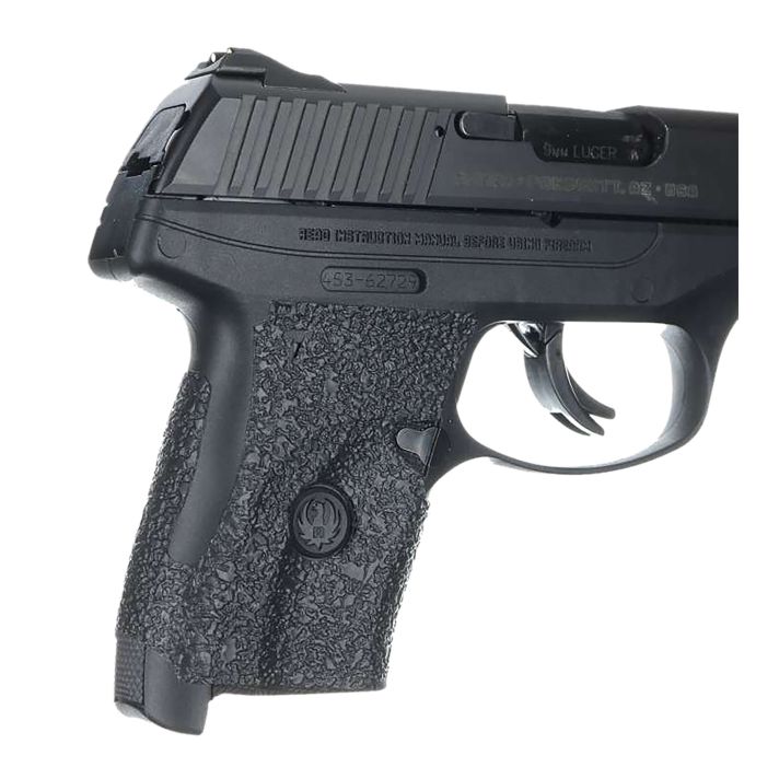 Talon Grips 508R Adhesive GripTextured Black Rubber for Ruger LC9s, EC9s