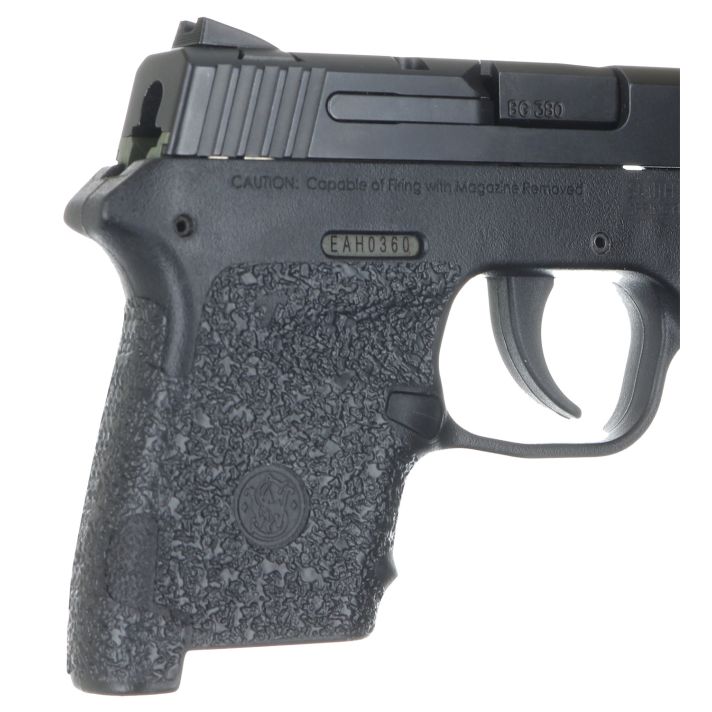 Talon Grips 701R Adhesive GripTextured Black Rubber for S&W Bodyguard 380