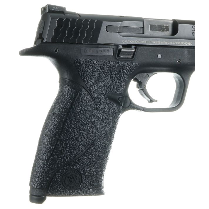 Talon Grips 703R Adhesive GripTextured Black Rubber S&W M&P 22,9,357,40 with Small Backstrap