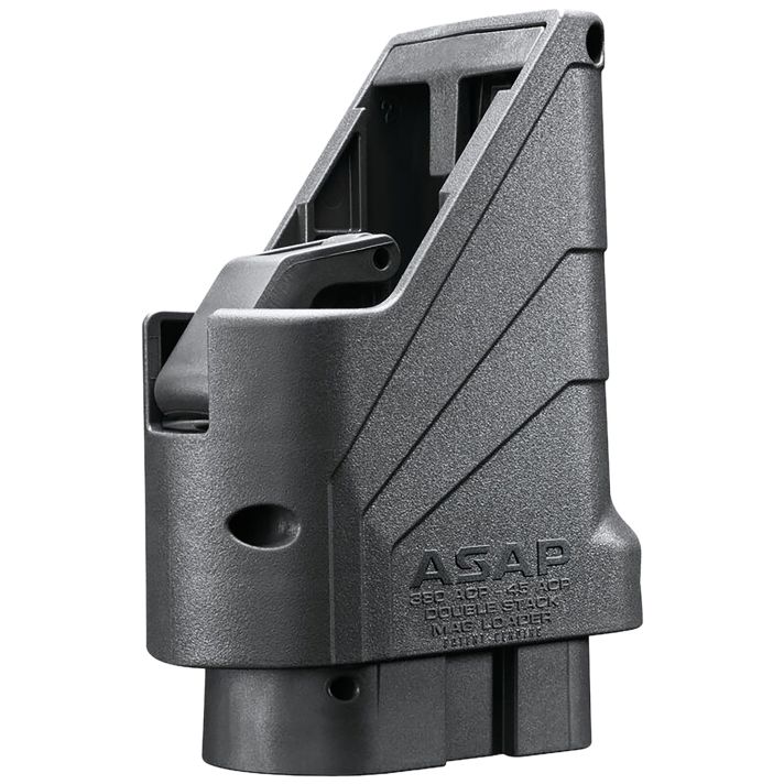 Butler Creek BCA2XSML ASAP Universal Mag Loader Double Stack Black Polymer Multi-Caliber