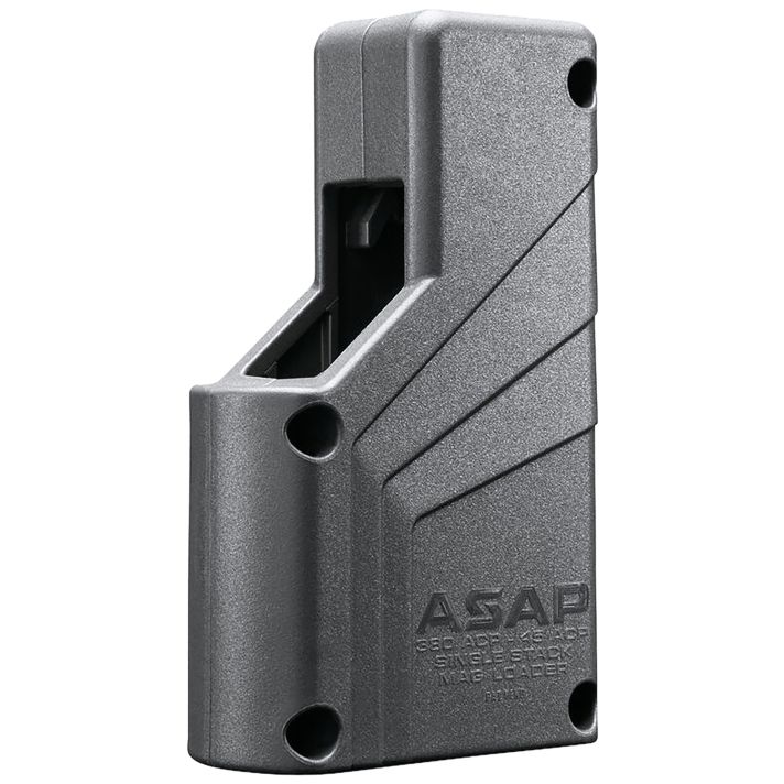 Butler Creek BCA1XSML ASAP Universal Mag Loader Single Stack Style Black Polymer Fits 9mm - 45 ACP Caliber Pistols