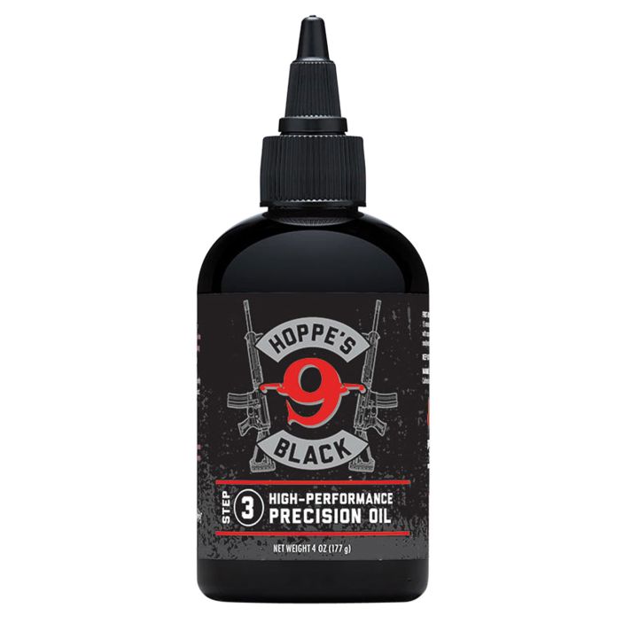 Hoppe's HBL4 Black Precision Oil Lubricates Prevents Rust & Corrosion4 oz. Squeeze Bottle