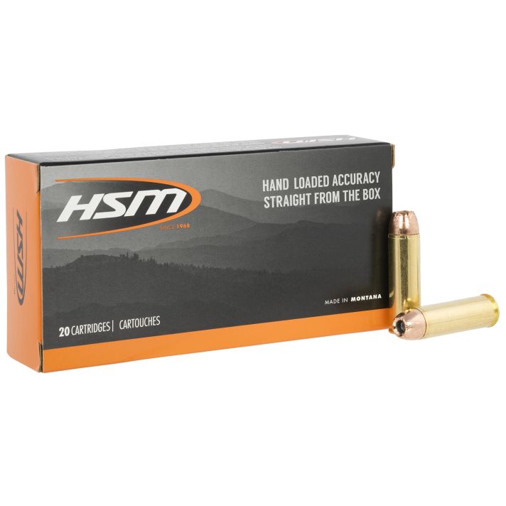 HSM 500SW1N Classic500 S&W Mag 350 gr Jacket Hollow Point 20 Per Box/ 25 Case