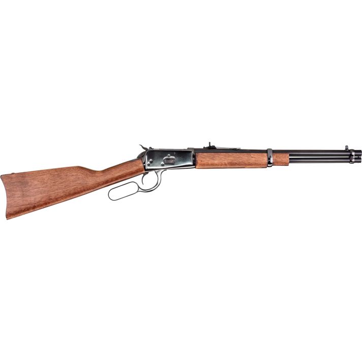 Rossi 923571613 R92Carbine 38 Special +P/357 Mag 8+1, 16" Polished Black Oxide Steel Barrel, Polished Black Oxide Carbon Steel Receiver, Fixed Hardwood Stock, Right Hand