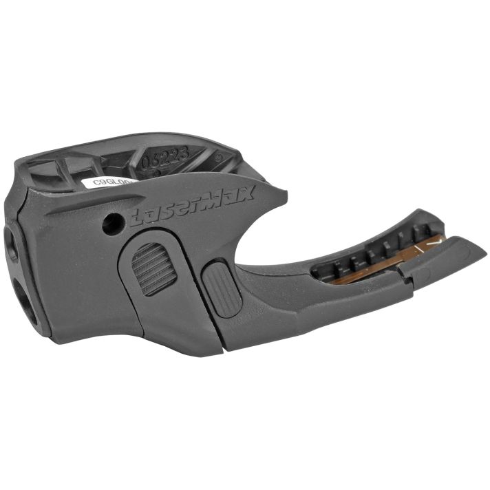 LaserMax CFLC9CG Green Ruger GripSense Light/LaserLC9/LC9s/LC380/EC9s Black 100 Lumens LED White