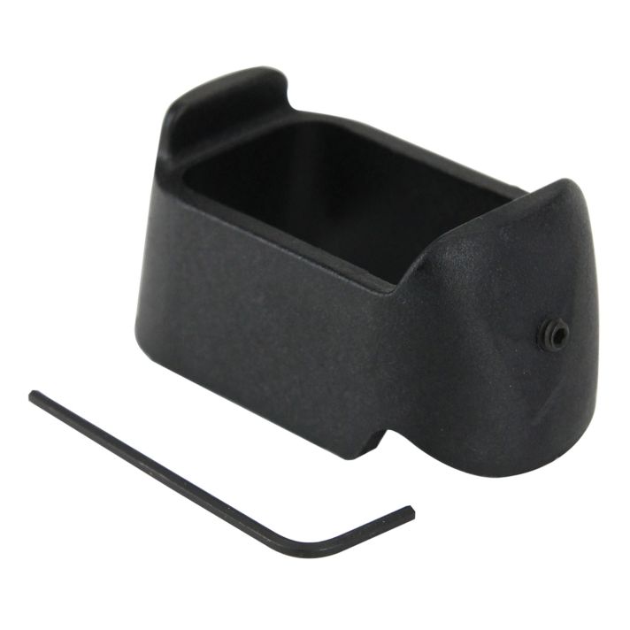 Pachmayr 03852 Mag Sleevemade of Polymer with Black Finish for Glock 19,23 Mags to fit Glock 26 & 27 Models