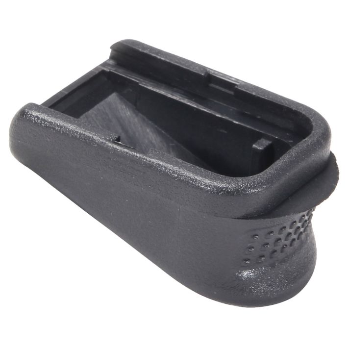Pachmayr 03882 Grip ExtenderExtended 2rds, Compatible w/Glock26/27/33/39 add 2rd, Black Polymer 2 Per Pack