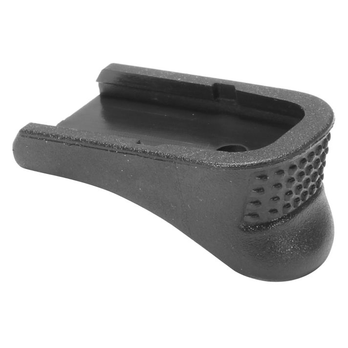 Pachmayr 03886 Grip ExtenderExtended, Compatible w/Glock 43, Black Polymer, 2 Per Pack