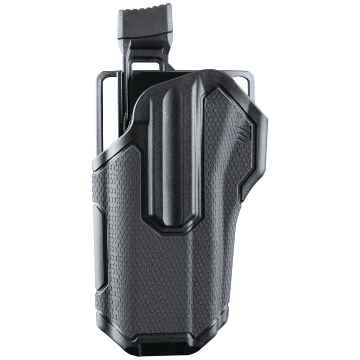 Blackhawk 419000BBL OmnivoreOWB Black Plastic Belt Slide Fits Most Semi-Autos, Left Hand