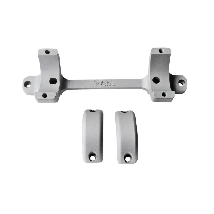 DNZ 30550S Game Reaper-Tikka Scope Mount/Ring Combo Silver 30mm