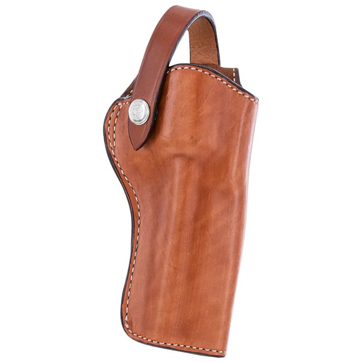 Bianchi 10066 1L Lawman Western OWB 04 Tan Leather Belt Loop Fits Colt New Frontier/Single Action Army