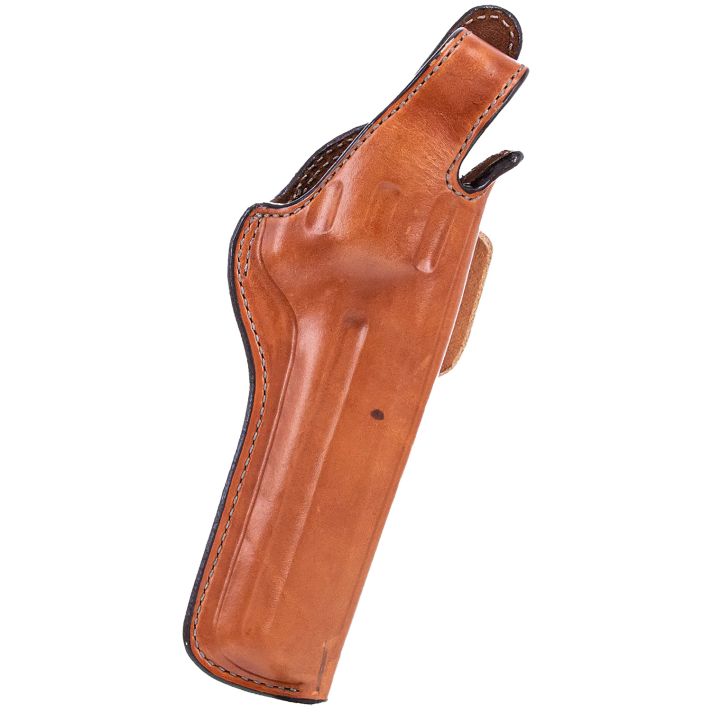 Bianchi 10301 5BHL ThumbsnapOWB 01 Tan Leather Belt Loop Fits S&W J Frame/Taurus 85/Charter Arms Undercover 2" Barrel Right Hand