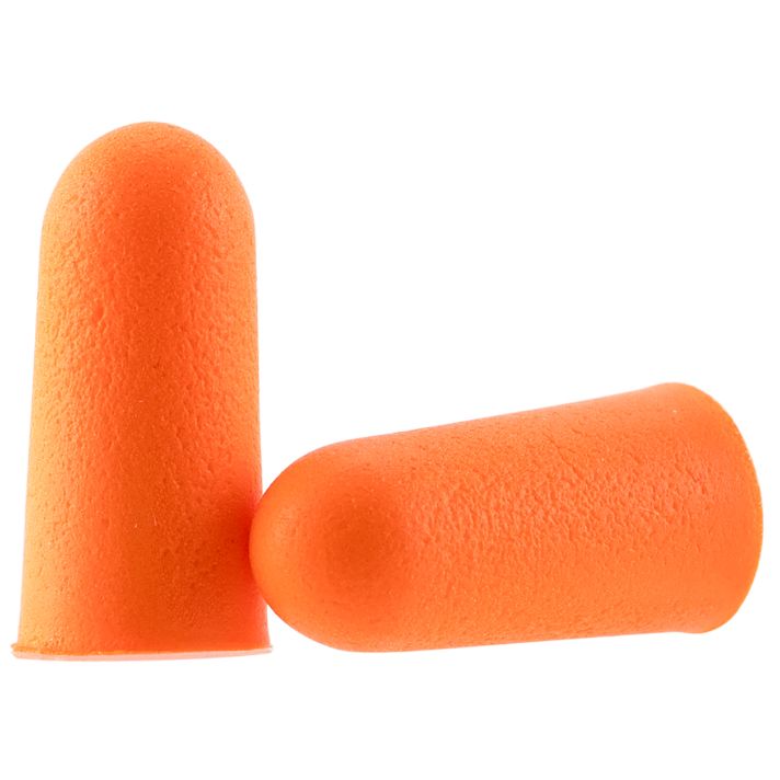 Walker's GWPFP5PK Foam Ear PlugsFoam 32 dB In The Ear Orange Adult 5 Pair