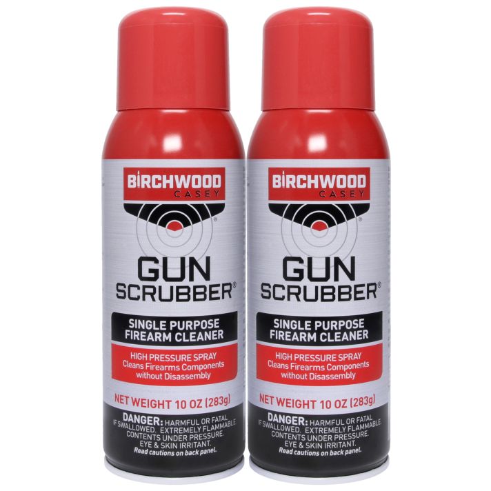 Birchwood Casey 33304 Gun Scrubber Aerosol Combo 10 oz. Aerosol Can 2 Pack