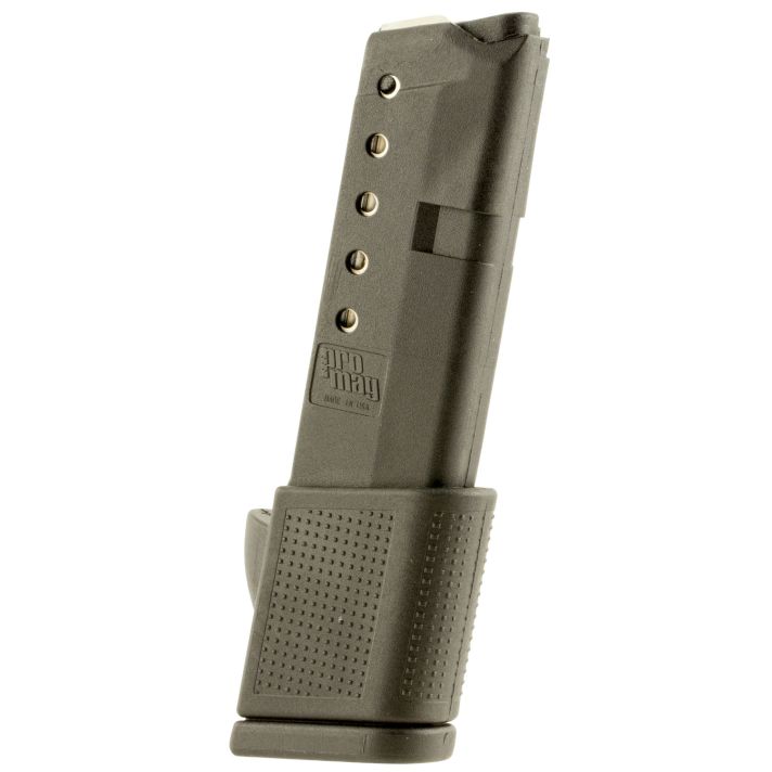 ProMag GLK11 Standard10rd 380 ACP Compatible w/Glock 42 Black DuPont Zytel Polymer
