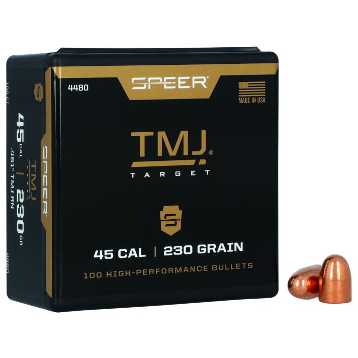 Speer 4480 TMJ45Cal 230gr Total Metal Jacket 100 Per Box/5 Case