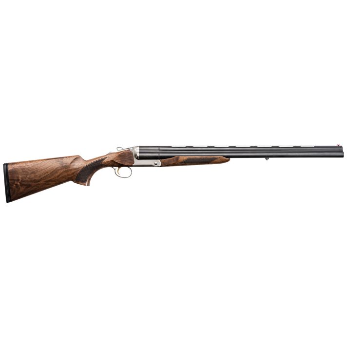 Charles Daly 930078 Triple Crown12 Gauge 3+1 3" 28" Vent Rib Blued Tripled Barrel, Silver Finished Steel Receiver, Oiled Walnut Fixed Checkered Stock, Includes 5 Chokes