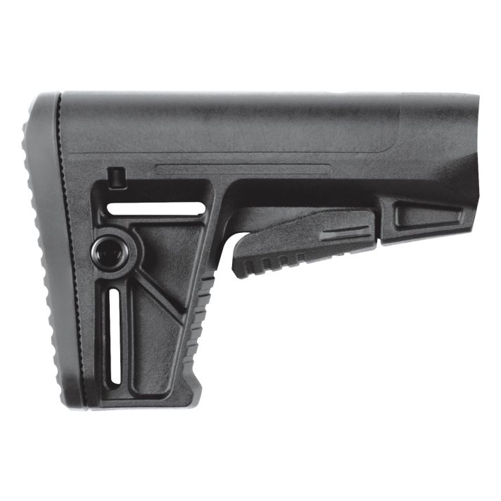 Kriss USA DADS150BL00 DS150 StockBlack Synthetic for AR-15 with Mil-Spec Tube