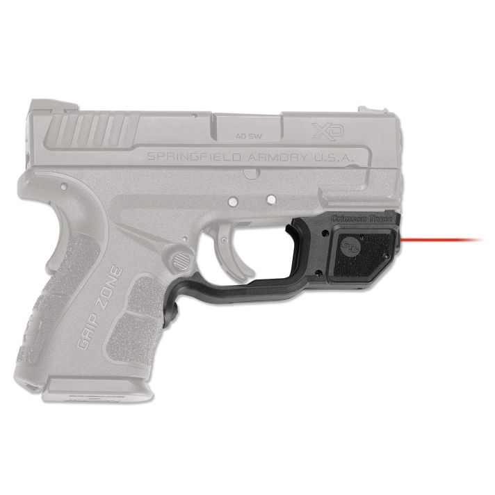 Crimson Trace 01-6320-1 LG-496 LaserguardBlack Red Laser Springfield Armory XD MOD.2