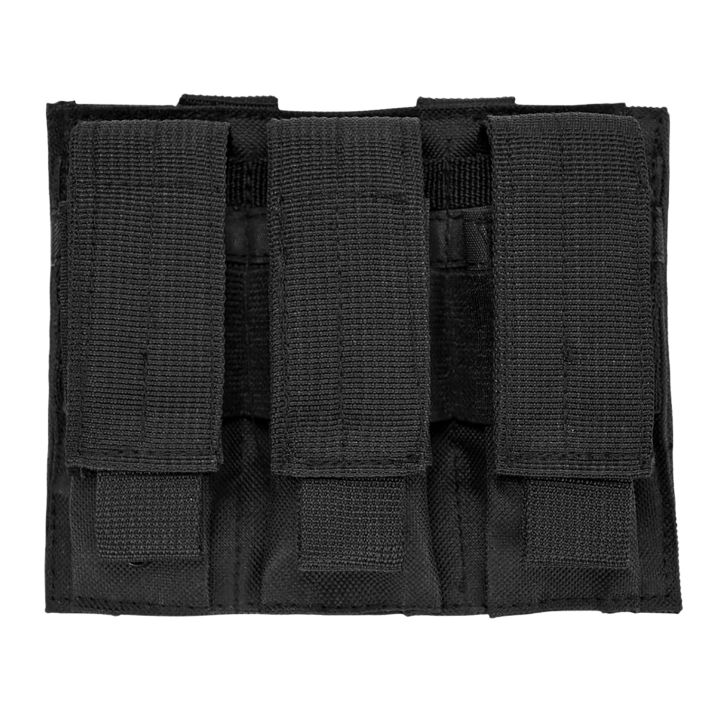 NcStar CVP3P2932B Triple Mag PouchBlack Nylon
