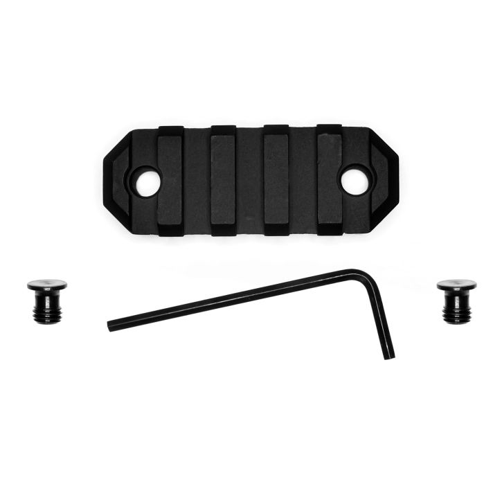 GrovTec US Inc GTSW227 2.2 Inch 5 Slot KeymodBlack Anodized