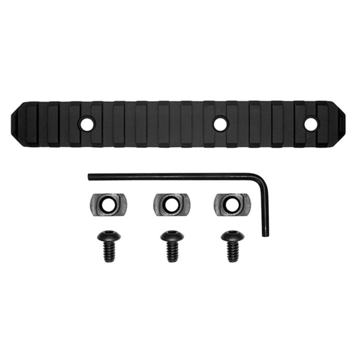 GrovTec US Inc GTSW239 6 Inch 15 Slot M-LokBlack Anodized
