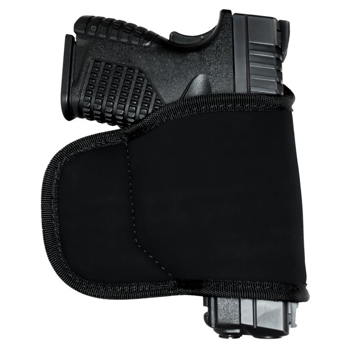 GrovTec US Inc GTHL15098BLK Multi-FitOWB Size 98 Black Suede Belt Loop Fits Small/Med Semi-Auto Right Hand