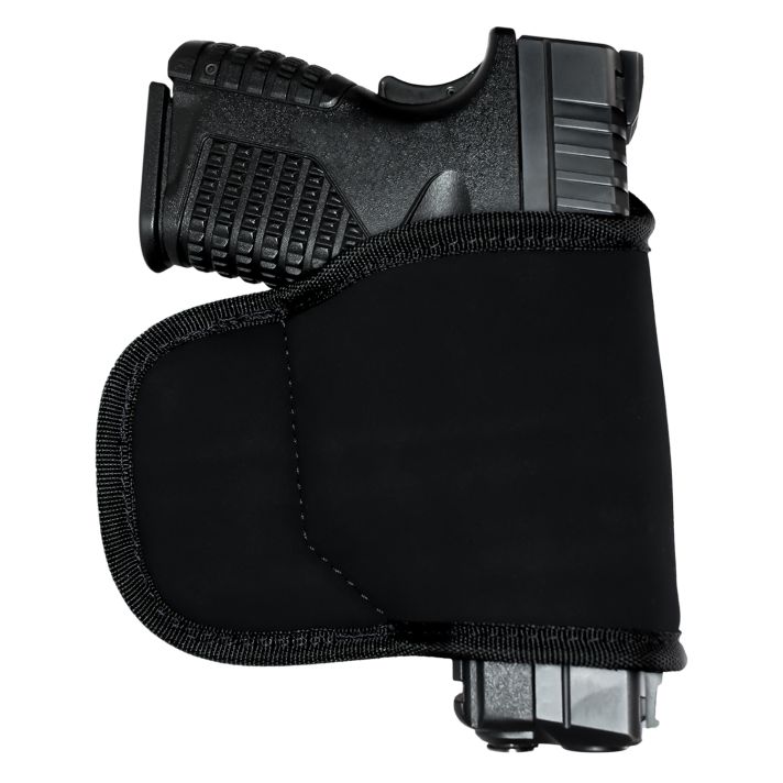GrovTec US Inc GTHL15099BLK Multi-FitOWB Size 99 Black Suede Belt Loop Fits Med/Lg Semi-Auto Right Hand