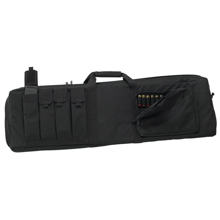 US PeaceKeeper P30043 Tactical Combination CaseBlack 600D Polyester Rifle/Shotgun