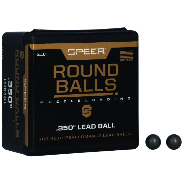 Speer 5110 Lead Balls36Cal Lead Ball 64gr 100 Per Box/5 Case