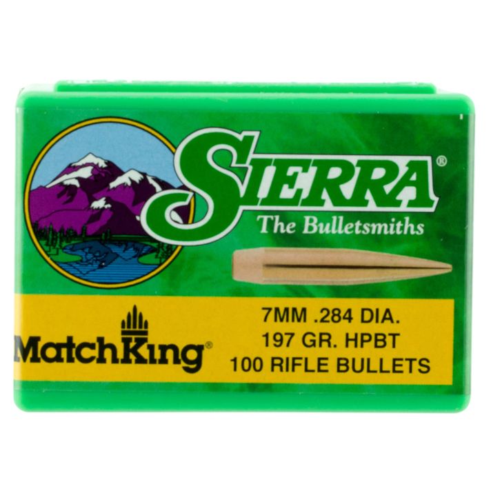Sierra 1997 MatchKing7mm 197gr Hollow Point Boat Tail 100/Box