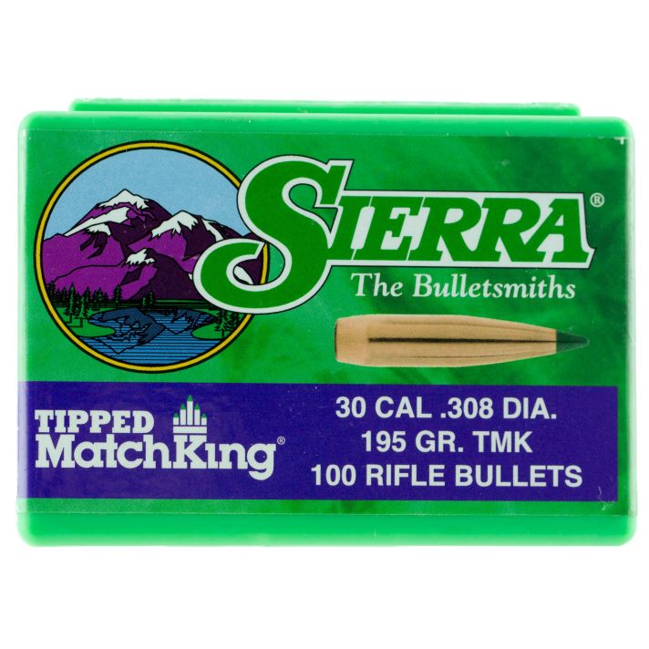 Sierra 7795 Tipped MatchKing30Cal 155gr Tipped MatchKing 100/Box