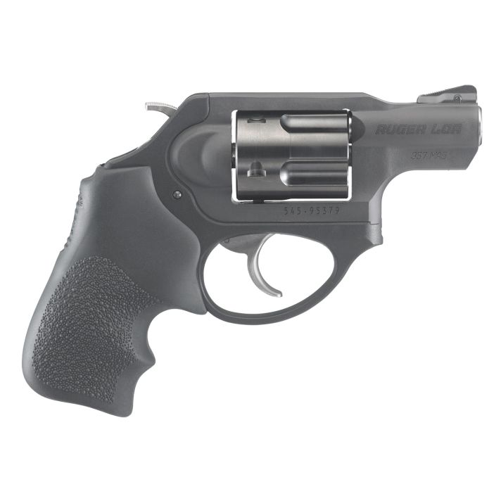 Ruger 5460 LCRxSmall Frame 357 Mag 5 1.87" Matte Black Alloy Steel Barrel, Black PVD Cylinder, Matte Black Stainless Steel Frame, Hogue Tamer Monogrip Grip, Transfer Bar Safety, Exposed Hammer