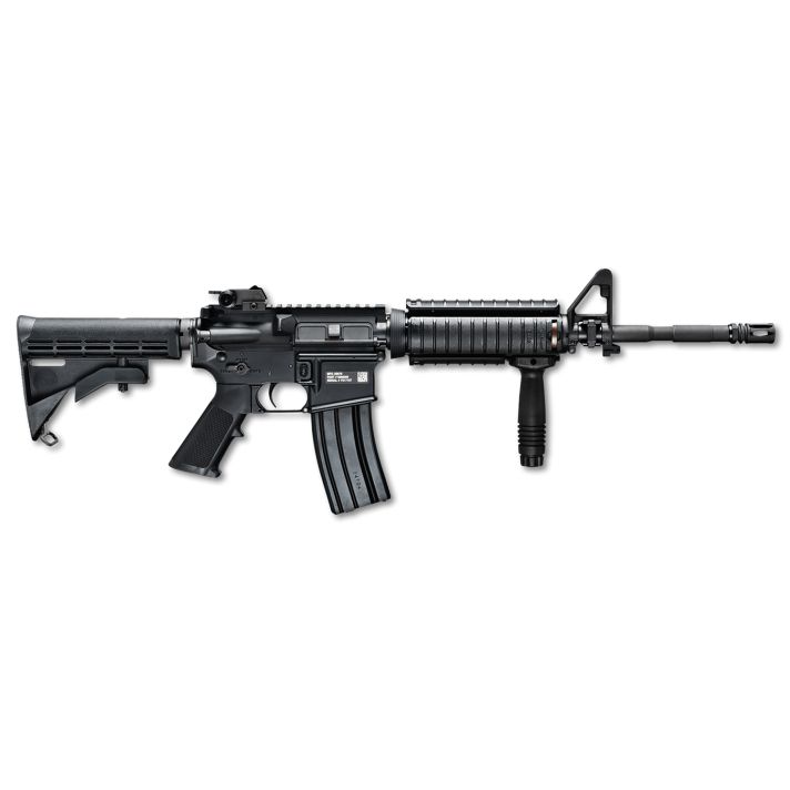 FN 36318 FN 15 M4 Military Collector 5.56x45mm NATO 16" Black Barrel / Receiver 30+1, Matte Black 6 Position Collapsible Stock, Black A2 Grip, Optics Ready