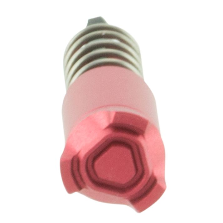 Strike Industries ARSFARED AR Forward Assist Red Anodized Aluminum Fits AR-15/M16