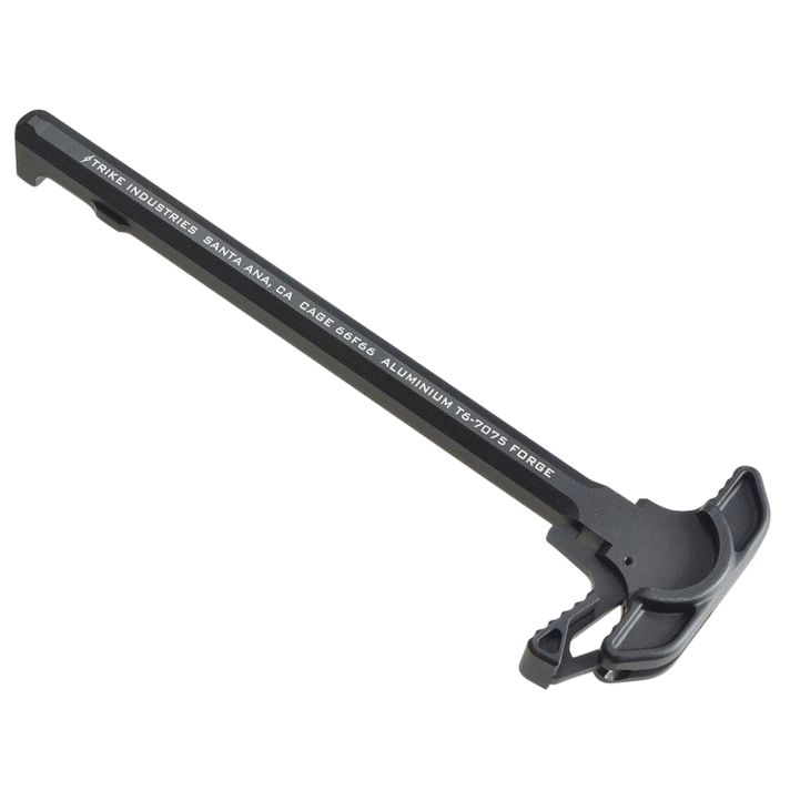 Strike Industries ARCHELBK Extended Latch Charging Handle AR-15 Black Anodized Aluminum