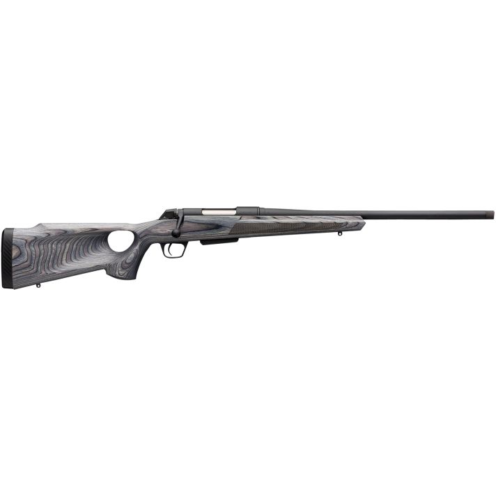 Winchester Guns 535727289 XPR Thumbhole Varmint SR 308 Win Caliber with 3+1 Capacity, 24" Threaded Barrel, Blued Perma-Cote Metal Finish & Matte Black Fixed Thumbhole Stock Right Hand (Full Size)