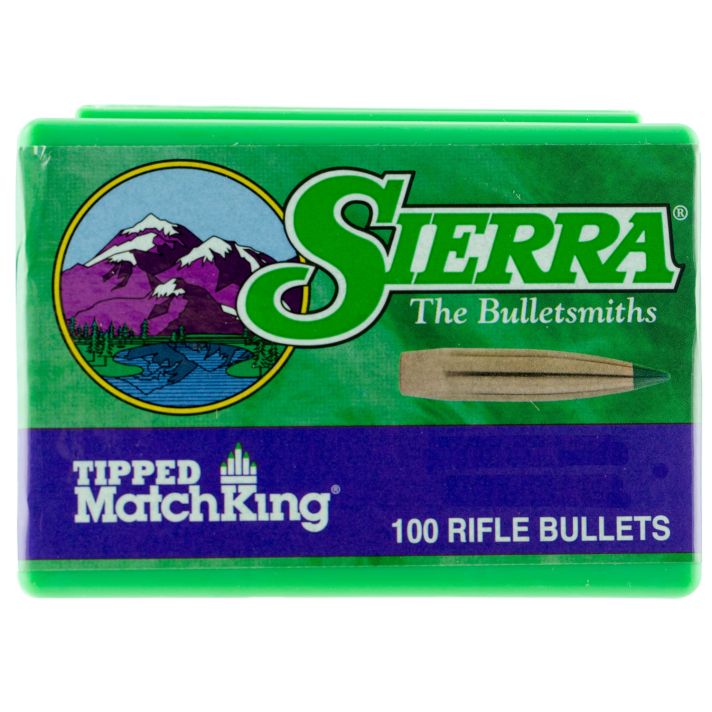 Sierra 7430 Tipped MatchKing6.5Creedmoor 130gr Tipped MatchKing 100/Box