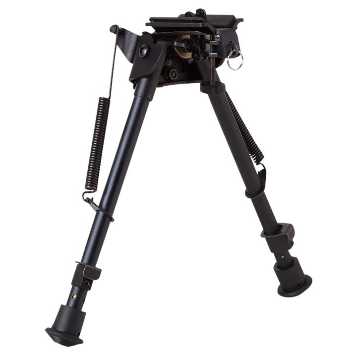 Firefield FF34024 CompactBipod 9-14" Black Aluminum Swivel Stud Attachment or Picatinny Rail (Adapter Included)