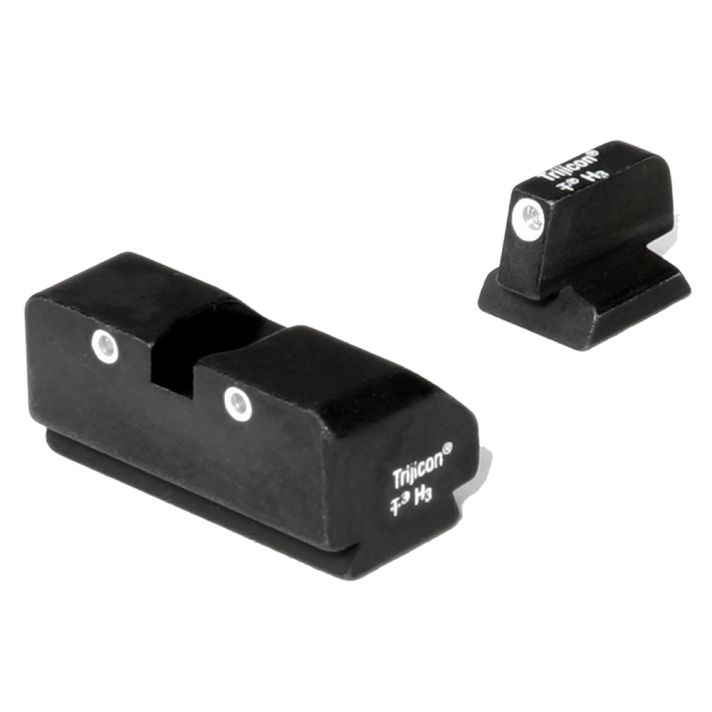 Trijicon 600188 Bright & Tough Night SightsGreen/Tritium White Outline Front Sight-Green/Tritium White Outline Rear Sight Desert Eagle