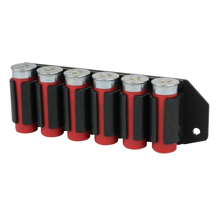 TacStar 1081157 SideSaddleRem 870/1100/1187 12 Gauge 6rd Black Polymer w/Aluminum Mounting Plate