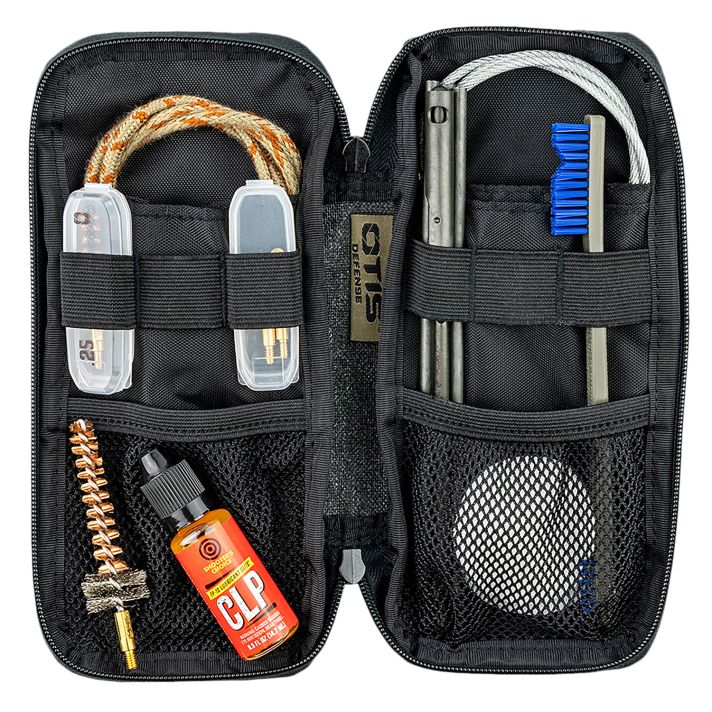 Otis FG901556 Defender Cleaning Kit Multi-Caliber Rifle/Pistol/13 Pieces Black Nylon Case