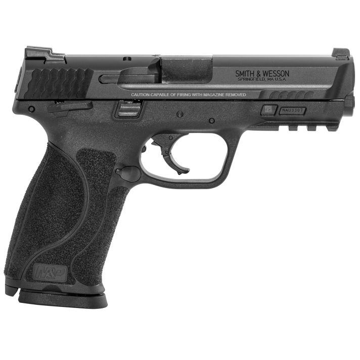 Smith & Wesson LE 11647 M&P 40 M2.0
40 Smith & Wesson (S&W) Double 4.25" 15+1 Black Interchangeable Backstrap Grip Black Stainless Steel Slide