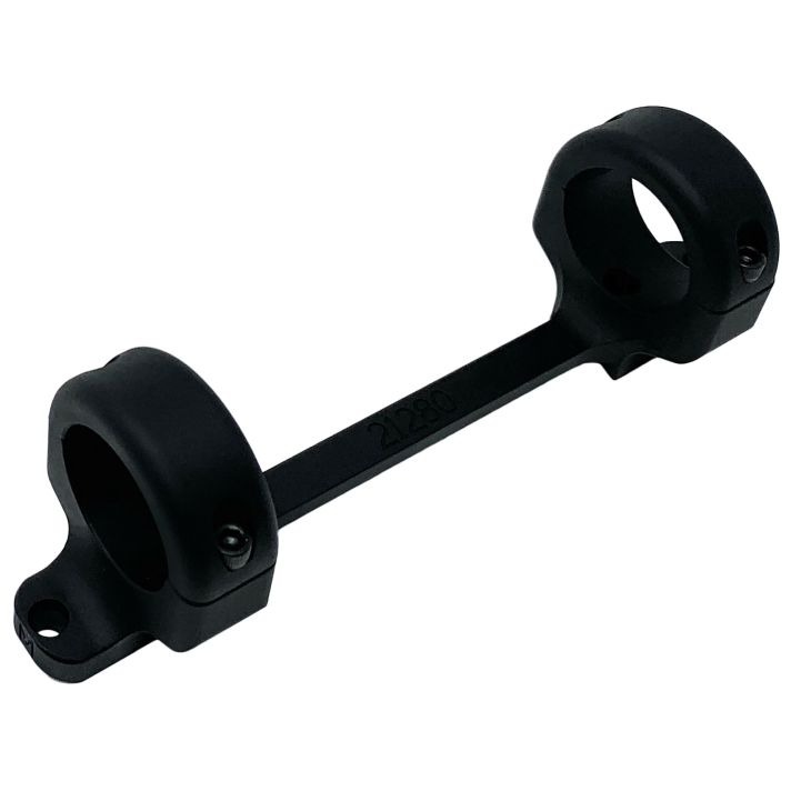 DNZ 21280 Game Reaper-Ruger Scope Mount/Ring Combo Matte Black 1"