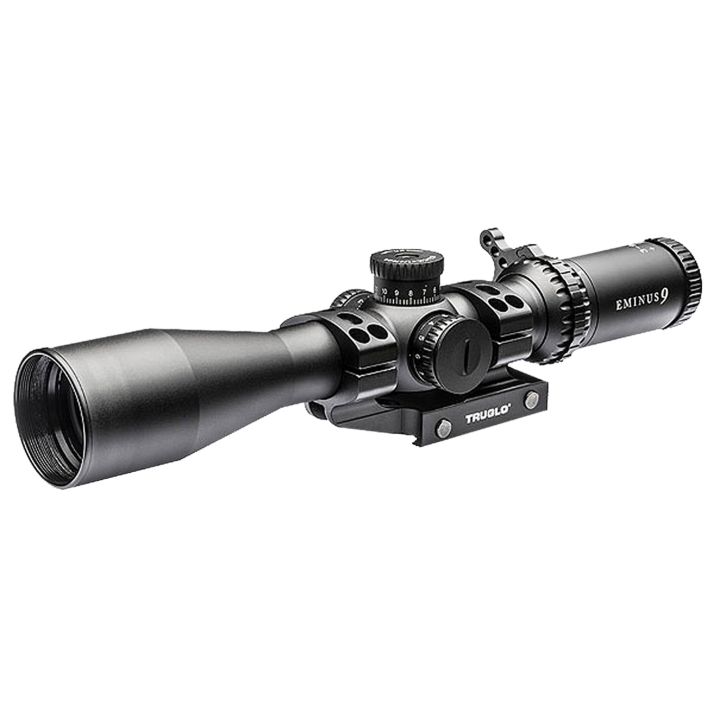 TruGlo TG-8541TLR EminusBlack Anodized 4-16x44mm 30mm Tube Dual Illuminated (Green/Red)TacPlex MOA Reticle