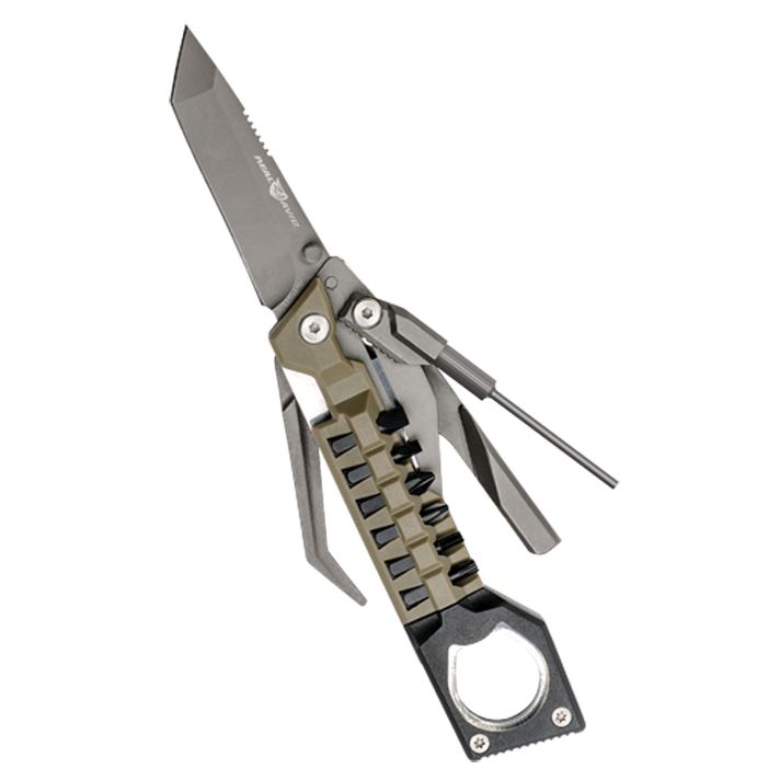Real Avid AVPSTL Pistol Tool Silver Stainless Steel 3" Part Serrated Handgun