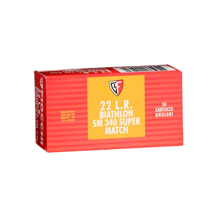 Fiocchi 22SM340 Exacta Super Match 22LR 40gr Round Nose 50 Per Box/100 Case