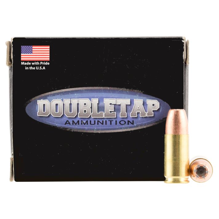 DoubleTap Ammunition 9MM124BD Home Defense9mmLuger+P 124gr Jacketed Hollow Point 20 Per Box/50 Case