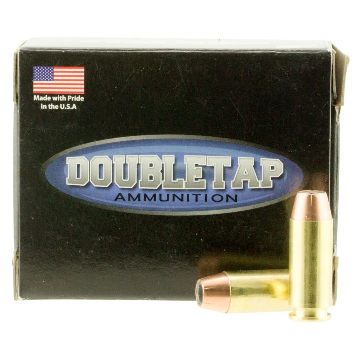 DoubleTap Ammunition 10MM230EQ Home Defense10mmAuto 230gr Jacketed Hollow Point Lead Ball 20 Per Box/50 Case