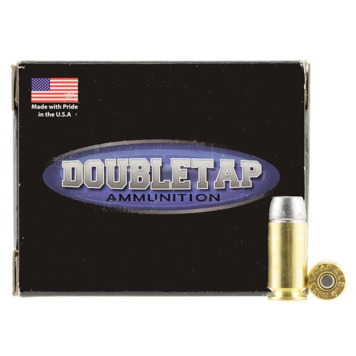 DoubleTap Ammunition 40200HC Hunter40S&W 200gr Hard Cast Solid 20 Per Box/50 Case
